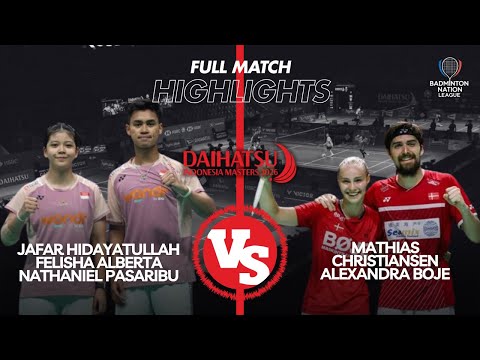 Hidayatullah/Pasaribu (INA) VS Christiansen/Boje (DEN) - DAIHATSU Indonesia Masters Open 2026 - SF