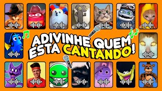 🔊Adivinhe Quem Está CANTANDO!🎤🎵💃 Enaldinho, Ó u Gás, Pedro Pedro Pedro, Skibidi Fire