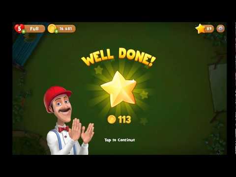 Gardenscapes Hard level 663