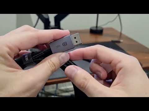 Кабель DisplayPort Ugreen DP118 v2.1 80 Гбит/с 16K 4K 240Гц 1 м Черный - фото 3 - id-p2340586788