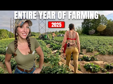 2025 Recap! A Full Year Of Farming In One Video