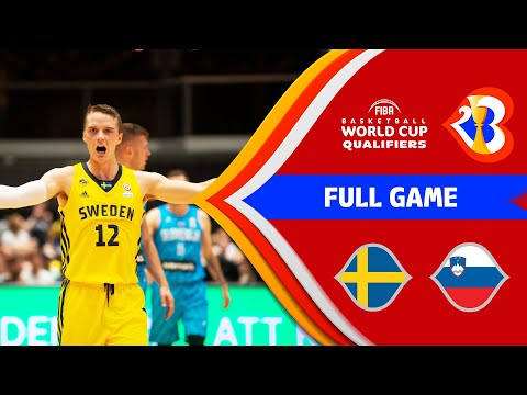 🇸🇪 SWE - 🇸🇮 SLO | Basketball Full Game - #FIBAWC 2023 Qualifiers