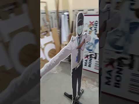 Cut Out Display Stand