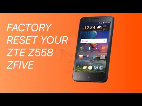 How to factory reset zte Z558/zfive | DT DailyTech