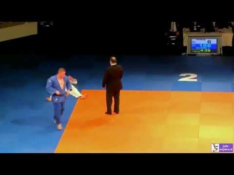 Judo 2014 Dutch Championships: Roon (ZH) - Spijkers (ZN) [-100kg] bronze
