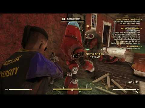 Fallout 76 Part 177 - Prepare for Fasnacht Fifth Outing - 60fps First Time Play No Commentary