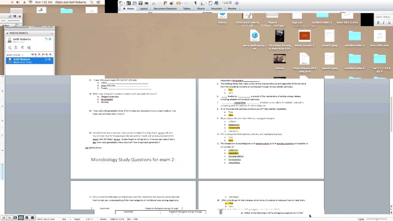 Exam 2 Review session Microbiology