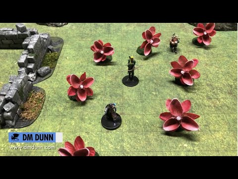 A Beginner's Guide to Dungeons & Dragons - Crafting Custom Miniatures Carnivorous Flowers