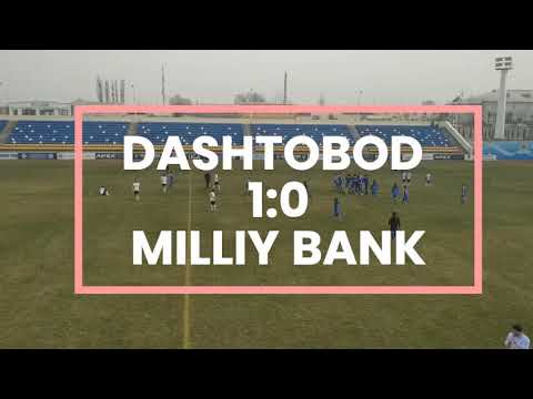 DASHTOBOD - MILLIY BANK 1:0 (03.12.2020)