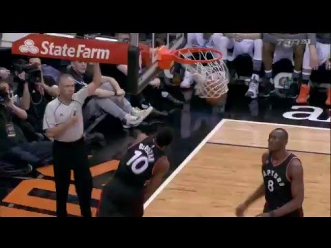 Raptors Highlights: DeRozan And-One - February 2, 2016
