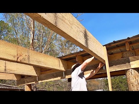 MONSTER RAFTERS! Shed Expansion Part 3