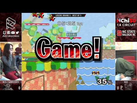 NChiSU 1.4 L5 - RCS | Savestate (Link/Ice Climbers) vs Kee (Captain Falcon)