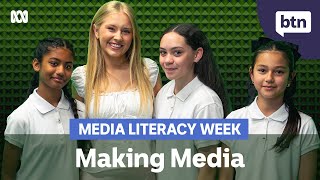 Meet the kids who are producing a podcast at their school. - Behind the News