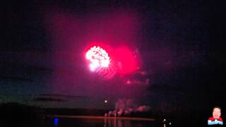 preview picture of video 'Oromocto NB - Canada Day Fireworks 2012'