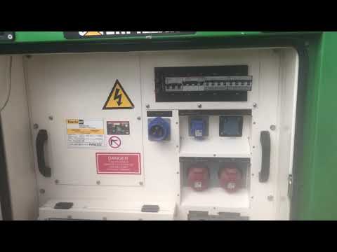 Perkins Olympian XQE80 2 80 kVA Supersilent Rental generatoset stocknr 3122 1