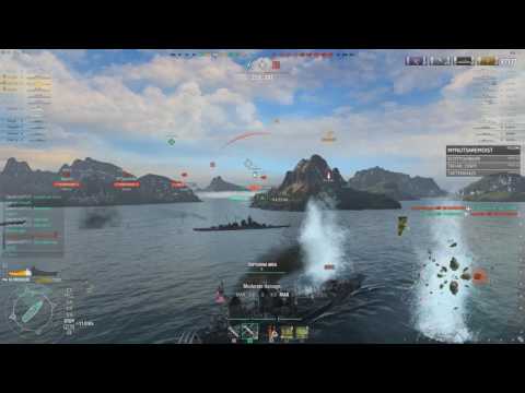 World of Warships 0.5.16.1 - Missouri Making Bank 1.14 Million Credit Game