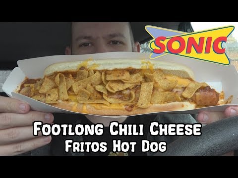 CarBS - Sonic Drive-In Footlong Chili Cheese Fritos...