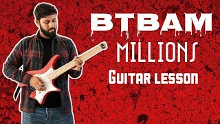 Between The Buried And Me - Millions Guitar Lesson + TAB