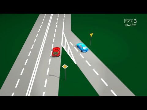 Jedź bezpiecznie odc. 859 (pierwszeństwo na pasie włączania)