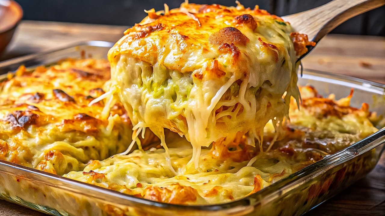 Baked Cabbage Casserole with Cheese and Vegetables by Frische Rezepte — recipe photo