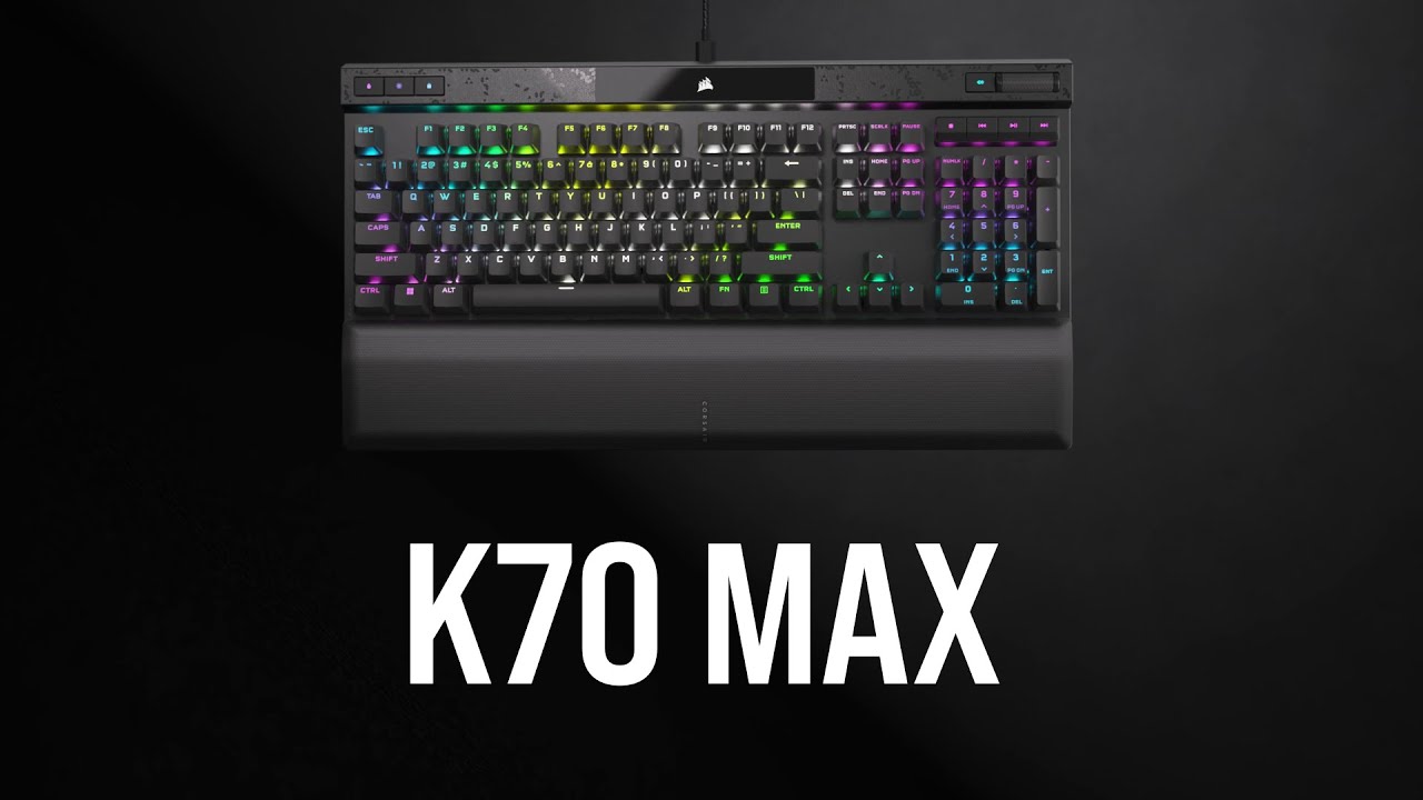 Corsair Gaming-Tastatur K70 MAX RGB Corsair Gaming-Tastatur K70 MAX RGB
