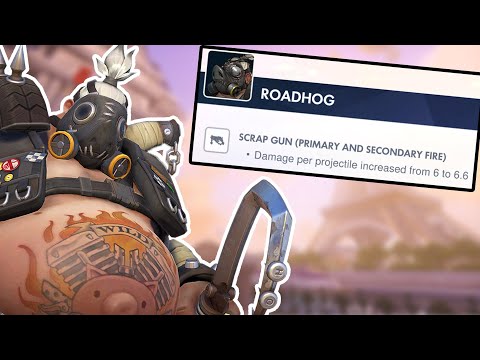 ROADHOG BUFFED! (Overwatch)