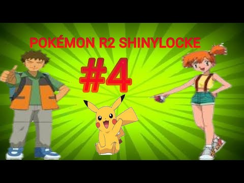 POKÉMON R2 SHINYLOCKE #4 segunda medalla cascada