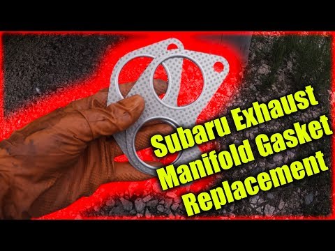 Subaru Exhaust Manifold Gasket Replacement