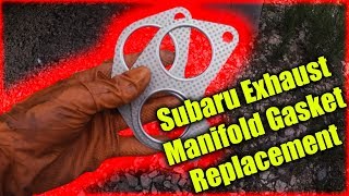 Subaru Exhaust Manifold Gasket Replacement