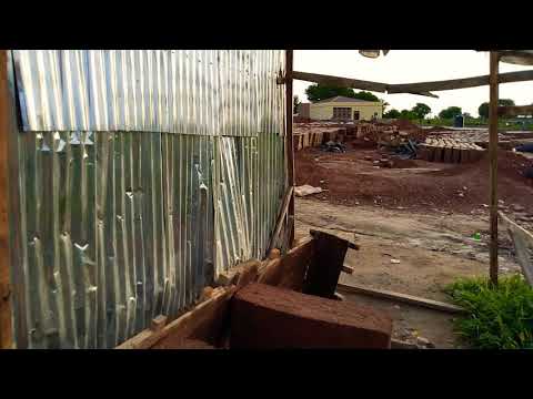 Rammed Earth Test blocks