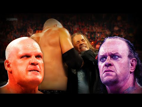 The Undertaker Saves Bret Hart From A Kane Attack! 8/30/10