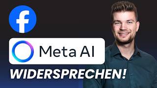 Meta AI in Facebook widersprechen (Einfache Anleitung) Datenspionage b