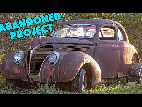 Rusty 1938 Ford Coupe - Abandoned Hot Rod Project