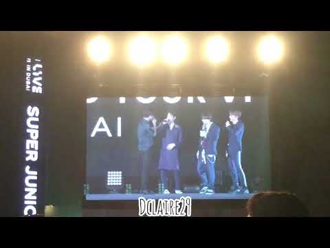 SUPER JUNIOR Introduction [180406 SMTOWN IN DUBAI]