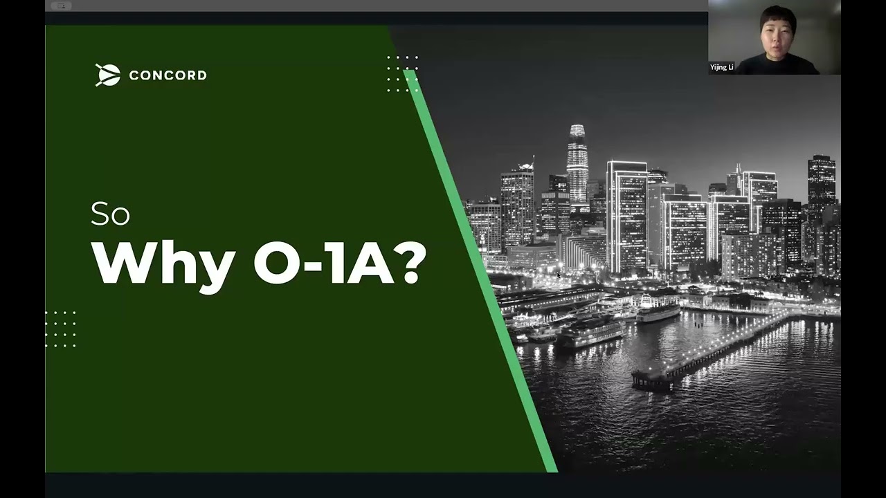 YouTube thumbnail for Webinar on demand: How to Qualify for the O-1A: A Practical Guide to Achievable Evidence