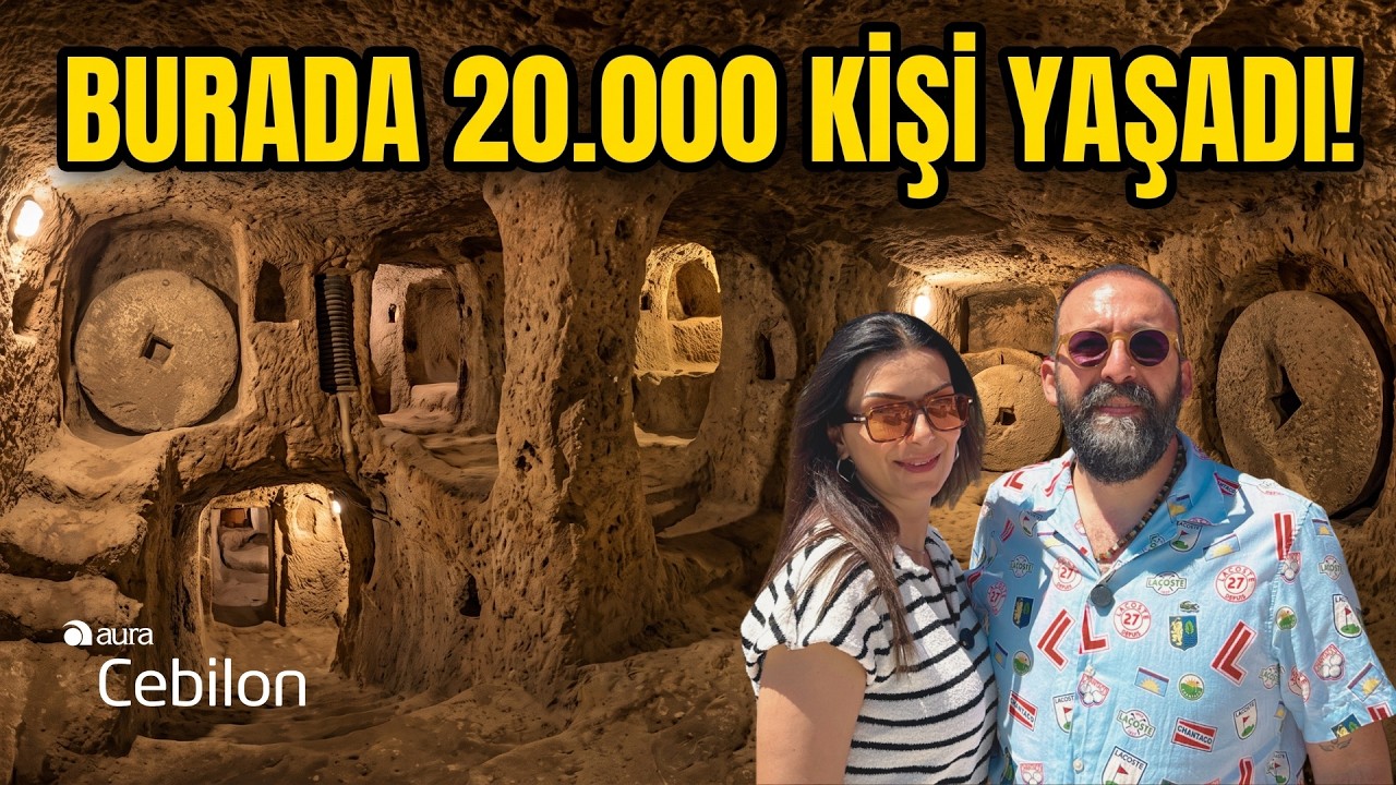 Dünyanın En Büyük Yeraltı Şehirlerinden Birine İndik: Derinkuyu