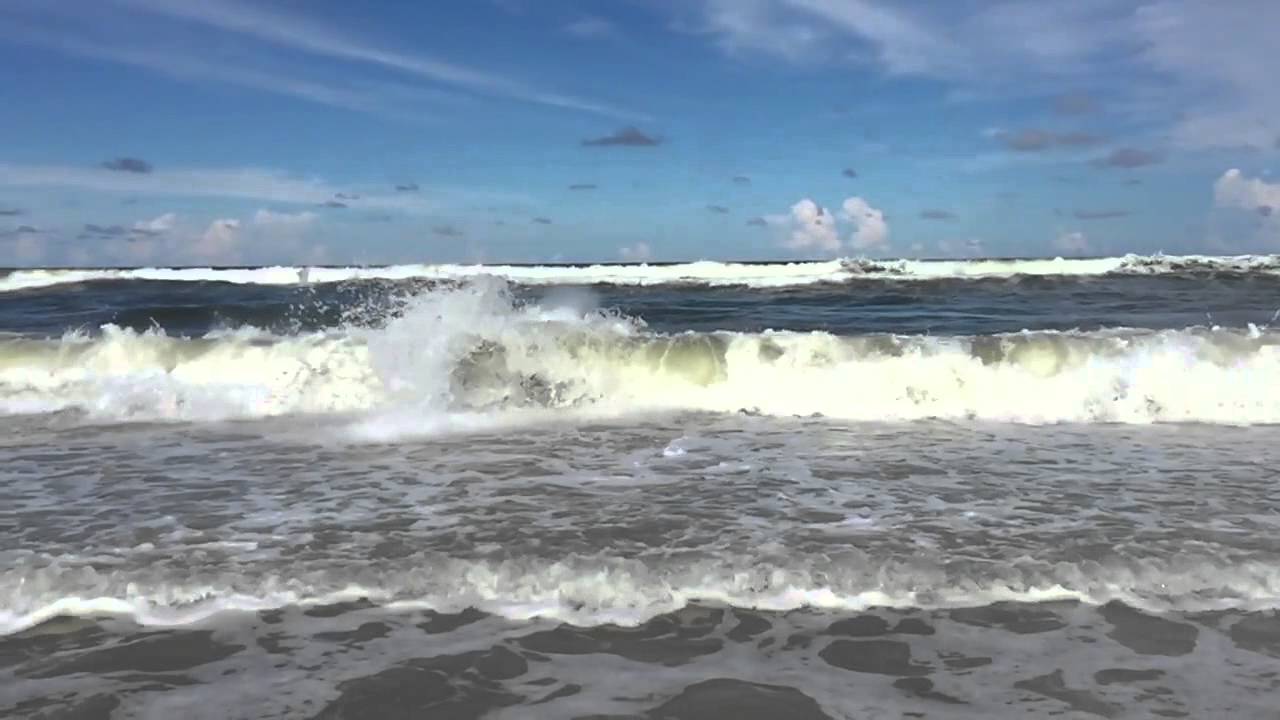Daytona Beach Ocean Waves 2015
