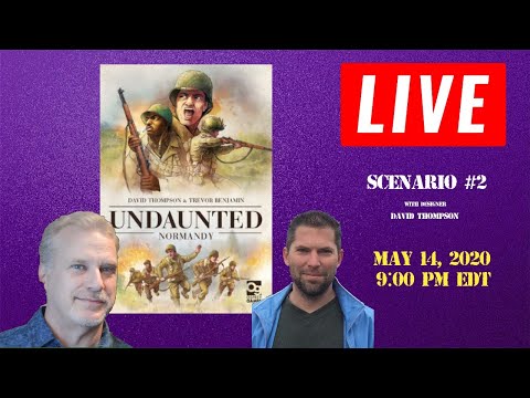 Live - Undaunted: Normandy with Designer, David Thompson