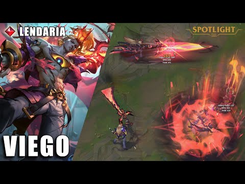 Viego Soul fighter (LENDARIA) - Skin Spotlight PREVIA