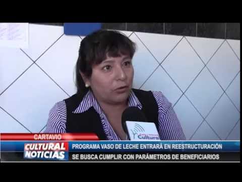 CARTAVIO: Estamos priorizando el programa con quienes realmente necesitan "Vaso de Leche"
