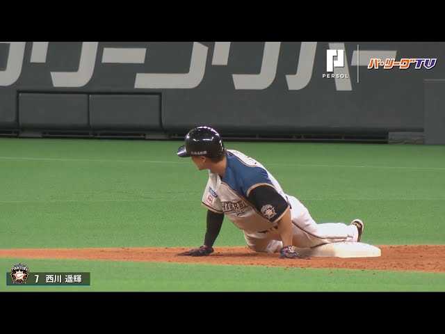 ファイターズ・西川 本日3盗塁 盗塁王へ前身あるのみ!!
