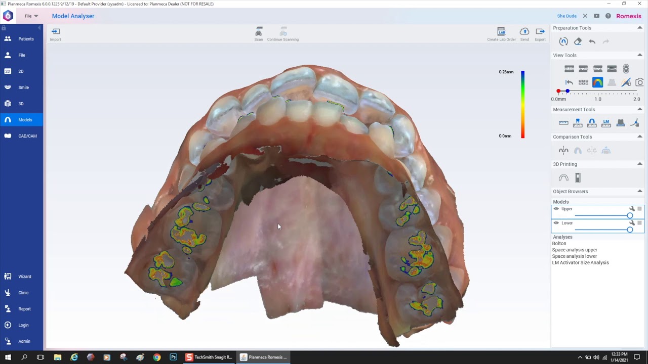 Beyond the Scan: model analyzer