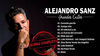 ALEJANDRO SANZ (30 GRANDES EXITOS) SUS MEJORES CANCIONES 2022 - Full Album 🎶🎶