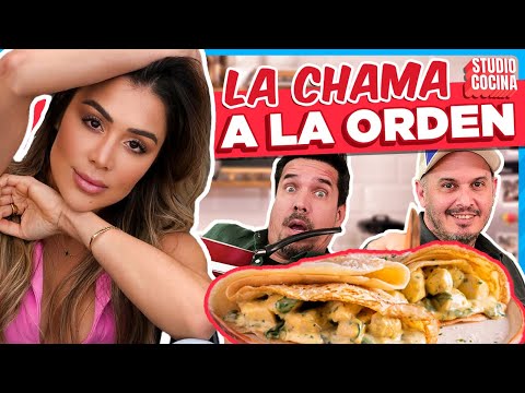 LA CHAMA ACLARA TODOS LOS RUMORES 😳 I Crepes de Pollo con Champiñones I Studio Cocina