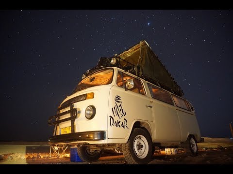 טיול טרנספורטר למכתש רמון vw t2 offroad drive