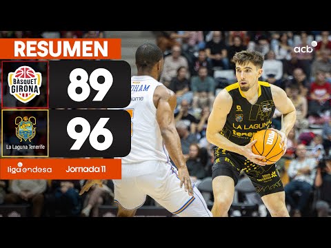 Bàsquet Girona - La Laguna Tenerife (89-96) RESUMEN | Liga Endesa 2025-26