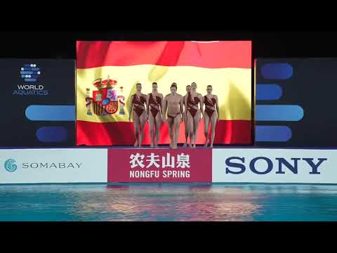 🇪🇸 Team Spain Debuts the "Insanity" Routine & Takes the WIN at the Artistic Swimming World Cup! 🏆