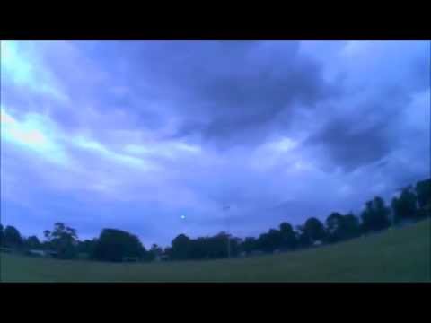 Huiying HY-852 micro quadcopter - windy Twilight Flight