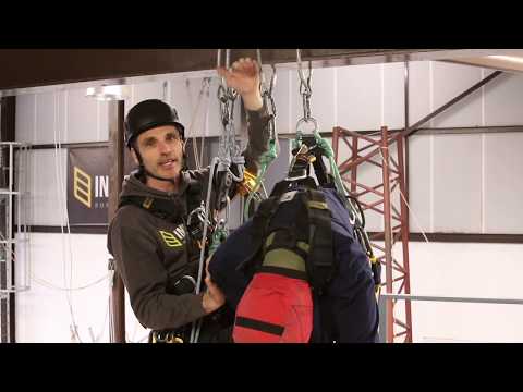 Short link rescue and descent with casualty, Level 3