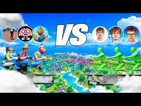 YOUTUBERZY vs PRO PLAYERZY na SKYBASE w Fortnite